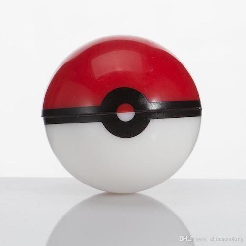 Pokeball Dab Container