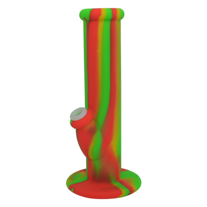 Rasta 10 Inch Silicone Bong