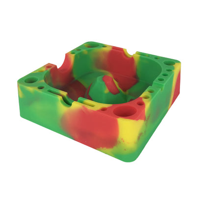 Rasta Silicone Ashtray For Sale - Vape Vet Store