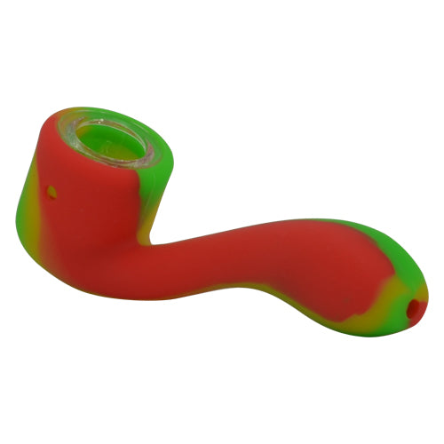 Rasta Silicone Sherlock Pipe For Sale