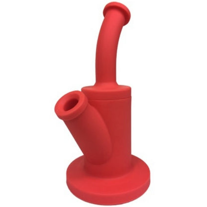 Red Silicone Dab Rig 