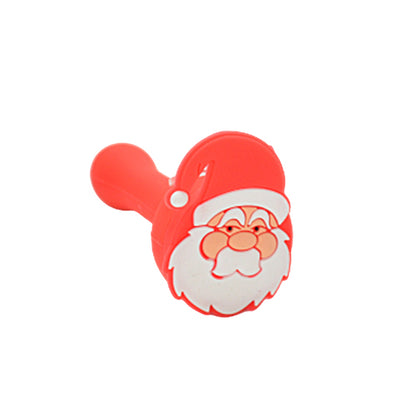 Alternate View of Santa Claus Silicone Pipe