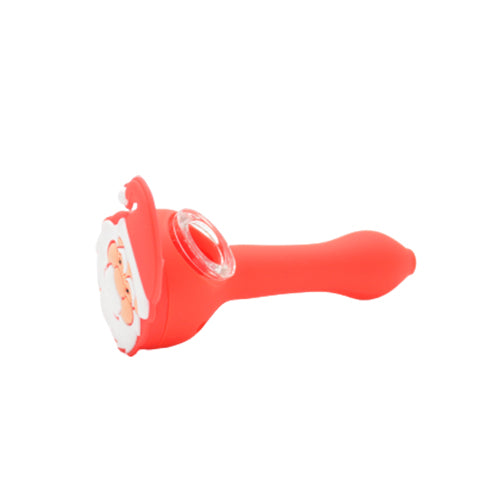 Top View of Silicone Santa Claus Pipe