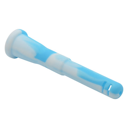 Blue White Silicone Downstem