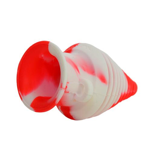 Red White Silicone Mouthpiece