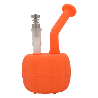 Silicone Pumpkin Dab Rig works with Titanium Nails