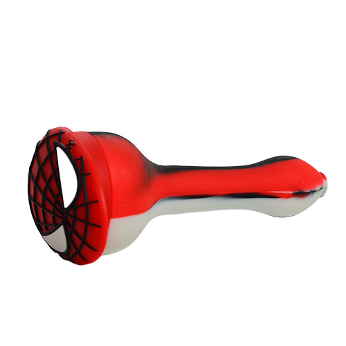 Red White Black Spiderman Spoon Pipe