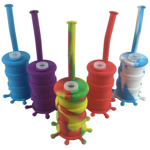 Small Silicone Dab Rigs come with Female joints - Vape Vet Store 