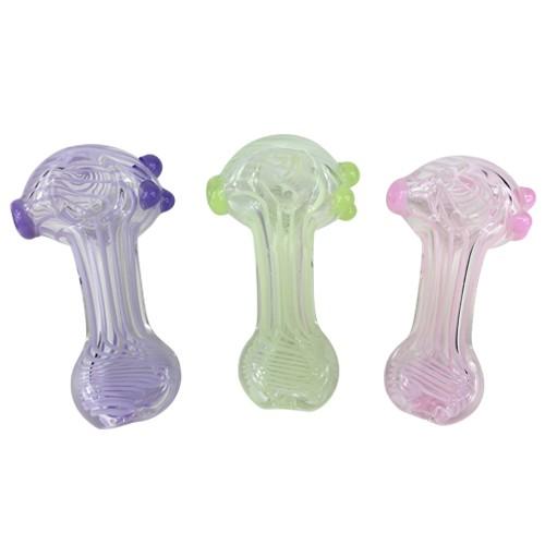 three sleek glass spoon pipes - Vape Vet Store 