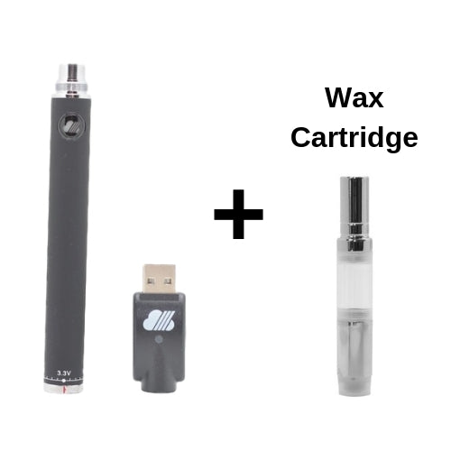 SteamCloud EVOD Vape Battery with Wax Cartridge