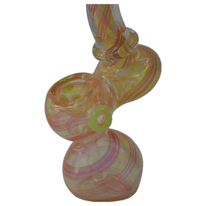 bubbler pipe bowl piece can pack large amounts of dry herb 