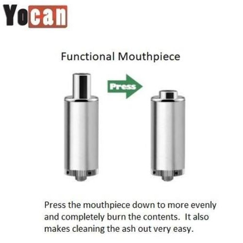 Yocan Evolve D Vape Mouthpiece Function 