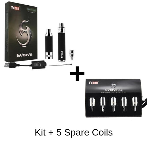 Yocan Evolve With Vape Coils 