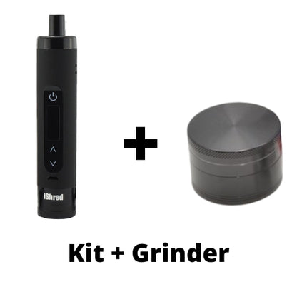 Yocan Ishred Vaporizer with 4 Piece Herb Grinder